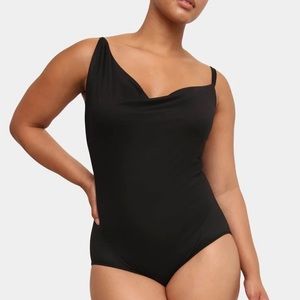 S by Serena Skyler Bodysuit in Black - Large